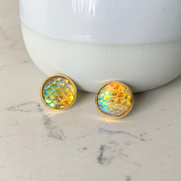 🧜♀️✨Mermaid Earrings - Picture 1 of 3